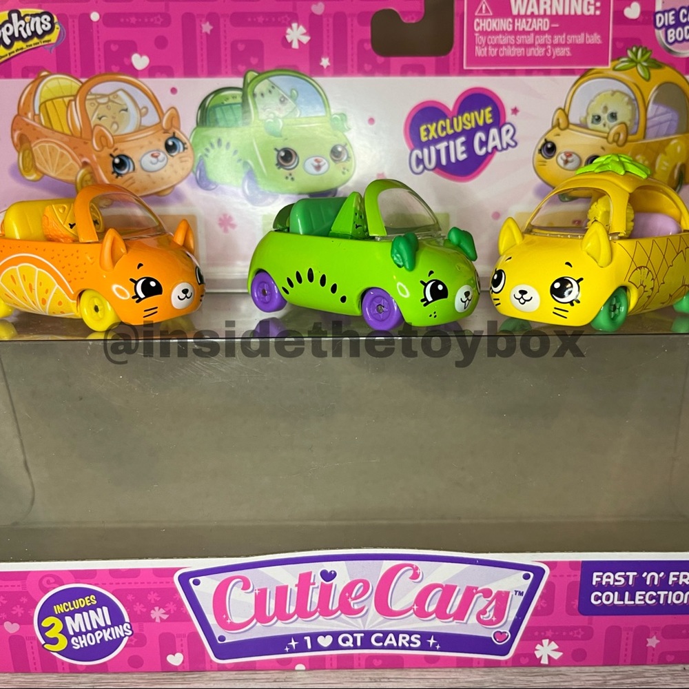 Shopkins Cutie Cars Fast ‘N’ Fruity Collection